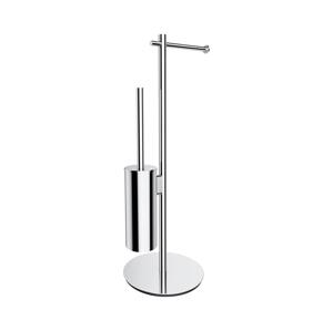 OMNIRES OMNIRES MP60810CR - Stojan na toaletní papír a WC štětku MODERN PROJECT chrom