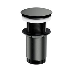 OMNIRES OMNIRES A716GR - Umyvadlová výpusť CLICK-CLACK pr. 6,6 cm kartáčovaný grafit