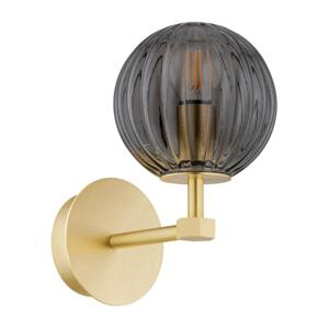 Argon Argon 8508 - Nástěnná lampa PALOMA 1xE14/7W/230V zlatá/černá