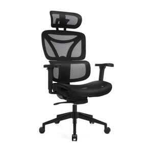 Kancelářská ergonomická židle LEVANO černá