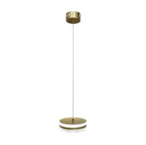 LED Lustr na lanku PRECIOSA LED/25W/230V pr. 20 cm zlatá