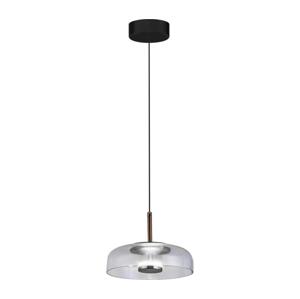 LED Lustr na lanku VETRO LED/6W/230V šedá/černá
