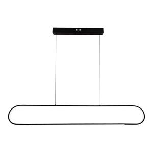 LED Lustr na lanku FRAME LED/42W/230V černá