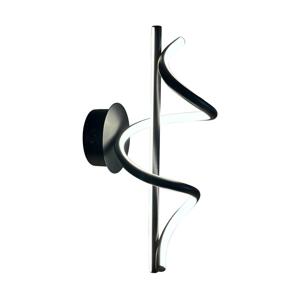 LED Nástěnné svítidlo TWIST LED/12W/230V černá