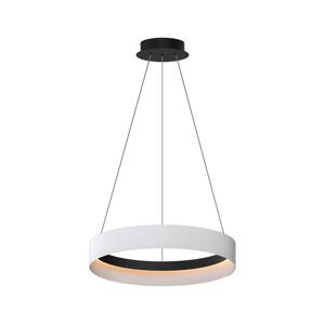 LED Lustr na lanku ORBITA LED/52W/230V bílá/černá
