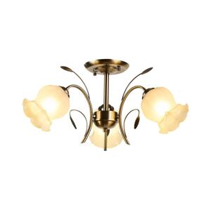 Brilagi Brilagi - Přisazený lustr FLORA 3xE14/60W/230V bronzová