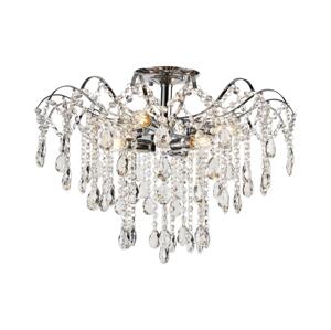 Brilagi Brilagi - Křišťálový přisazený lustr CRYSTAL 6xE14/60W/230V lesklý chrom
