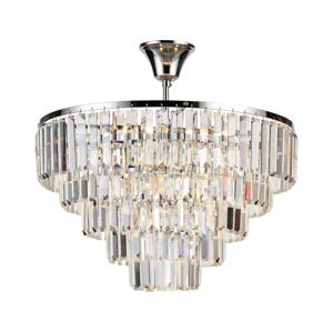 Brilagi Brilagi - Křišťálový přisazený lustr CRYSTAL 5xE14/40W/230V lesklý chrom