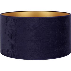 - Stínidlo univerzální VELVET E27 pr. 35 cm modrá/zlatá