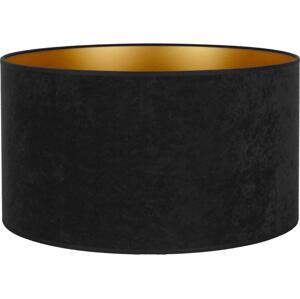 - Stínidlo univerzální VELVET E27 pr. 35 cm černá/zlatá