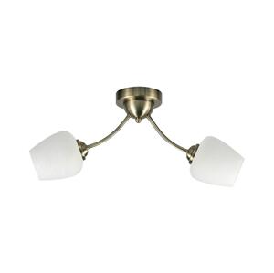 Přisazený lustr ZINA 2xE27/40W/230V