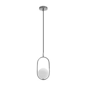 Lustr na lanku CORDEL 1xG9/28W/230V lesklý chrom