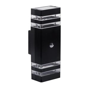 Venkovní nástěnné svítidlo se senzorem BREZZA 2xGU10/35W/230V IP65
