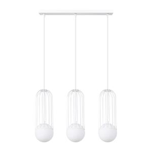 SL.1333 - Lustr na lanku BRINA 3xG9/8W/230V bílá