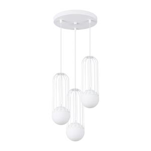 SL.1335 - Lustr na lanku BRINA 3xG9/8W/230V bílá