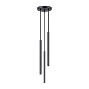 SL.1341 - Lustr na lanku ARCHE 3xG9/8W/230V černá
