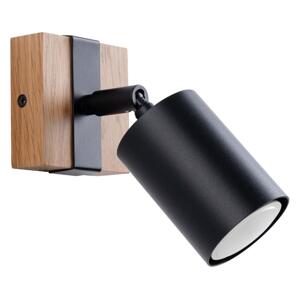 SL.1343 - Nástěnné bodové svítidlo FAGER 1xGU10/10W/230V černá