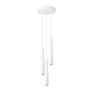 SL.1398 - Lustr na lanku PRYSM 3xG9/8W/230V bílá