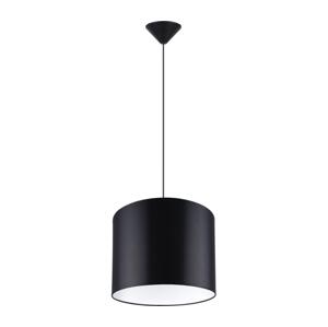 SL.1405 - Lustr na lanku NOVA 1xE27/15W/230V pr. 30 cm černá