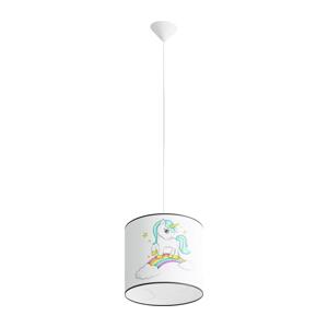 SL.1412 - Dětský lustr na lanku UNICORN 1xE27/15W/230V pr. 30 cm