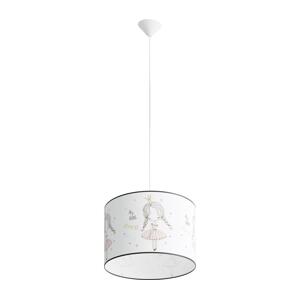 SL.1415 - Dětský lustr na lanku PRINCESS 1xE27/15W/230V pr. 40 cm