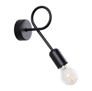 SL.1433 - Nástěnná lampa LOOP 1xE27/15W/230V černá