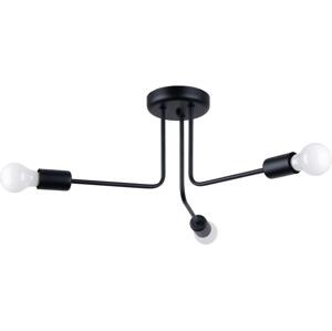 SL.1450 - Lustr na tyči NORAH 3xE27/15W/230V černá