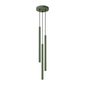 SL.1520 - Lustr na lanku PASTELO 3xG9/8W/230V zelená