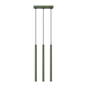 SL.1521 - Lustr na lanku PASTELO 3xG9/8W/230V zelená