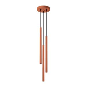 SL.1527 - Lustr na lanku PASTELO 3xG9/8W/230V červená