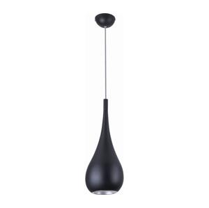 MAXLIGHT MAXLIGHT P0233 - Lustr na lanku DROP 1xE27/40W/230V pr. 20 cm černá