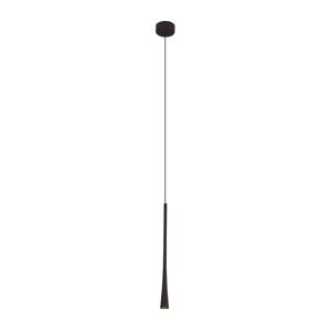 MAXLIGHT MAXLIGHT P0372 - LED Lustr na lanku COFFEE LED/7W/230V pr. 3 cm černá