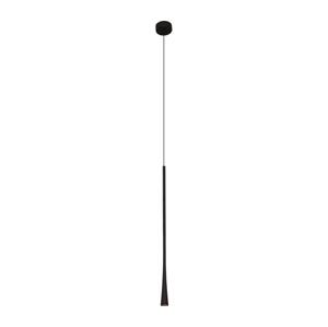 MAXLIGHT MAXLIGHT P0373 - LED Lustr na lanku COFFEE LED/7W/230V pr. 3 cm černá