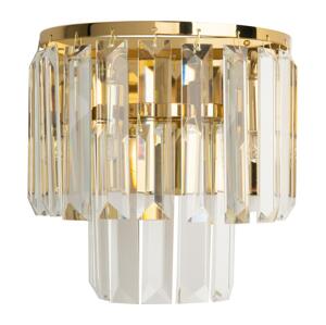 MAXLIGHT MAXLIGHT W0288 - Nástěnné svítidlo MONACO 2xG9/40W/230V zlatá
