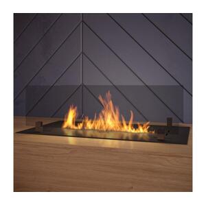 InFire InFire - Vestavěný BIO krb 8,5x60 cm 3,5kW černá