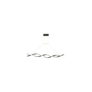 LED Lustr na lanku TWIST LED/37W/230V 4000K černá