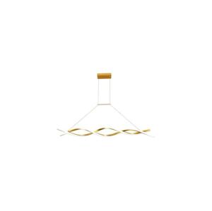 LED Lustr na lanku TWIST LED/37W/230V 4000K zlatá