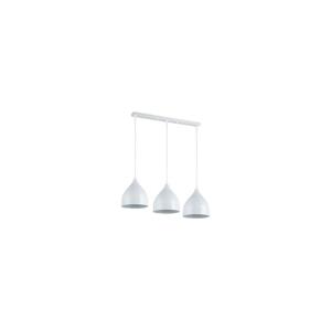 Lustr na lanku COMO 3xE27/60W/230V bílá