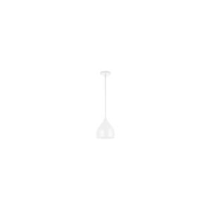 Lustr na lanku COMO 1xE27/60W/230V pr. 17 cm bílá