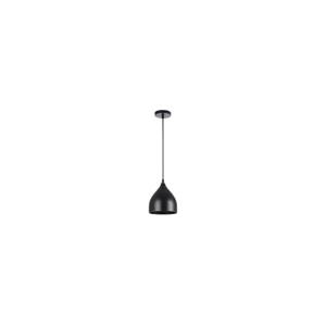 Lustr na lanku COMO 1xE27/60W/230V pr. 17 cm černá