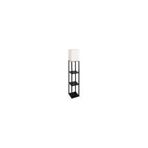 Stojací lampa 1xE27/60W/230V černá/bílá