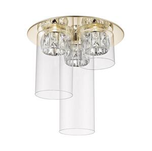 Zuma Line Zuma Line C0389-03F-F7AC - LED Přisazený lustr GEM 3xLED/5W/230V mosaz