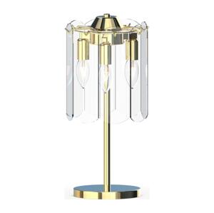 Zuma Line Zuma Line MT3523-3S-EGN - Stolní lampa NIRA 3xE14/40W/230V zlatá
