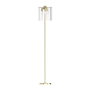 Zuma Line Zuma Line ML3523-3-EGN - Stojací lampa NIRA 3xE14/40W/230V zlatá