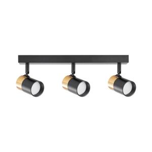Zuma Line Zuma Line 2204BD-3-BK - Bodové svítidlo FORI 3xGU10/50W/230V černá/zlatá