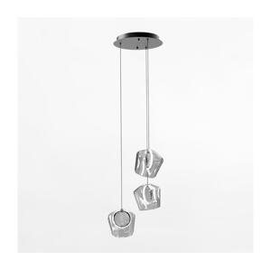 Zuma Line Zuma Line MD3350A-3BL/C - LED Lustr na lanku COLORE 3xLED/6W/230V černá/čirá
