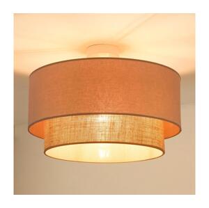 - Přisazený lustr  BOHO 1xE27/15W/230V pr. 45 cm béžová/hnědá