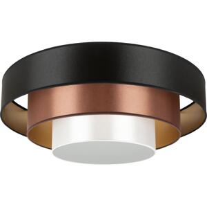 - LED Stropní svítidlo LUNETA LED/26W/230V pr. 60 cm 4000K černá/měděná