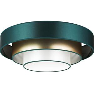 - LED Stropní svítidlo LUNETA LED/26W/230V pr. 60 cm 4000K zelená/zlatá