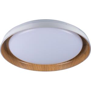 37317 - LED Stropní svítidlo NIFU LED/17,8W/230V pr. 43 cm bílá/hnědá